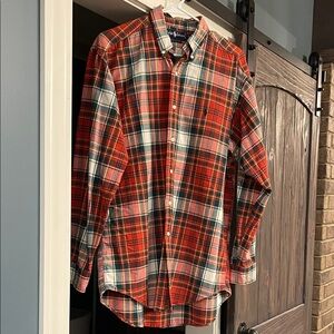 Polo Ralph Lauren Red and Blue Plaid Shirt